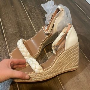 Lulus white espadrille heels